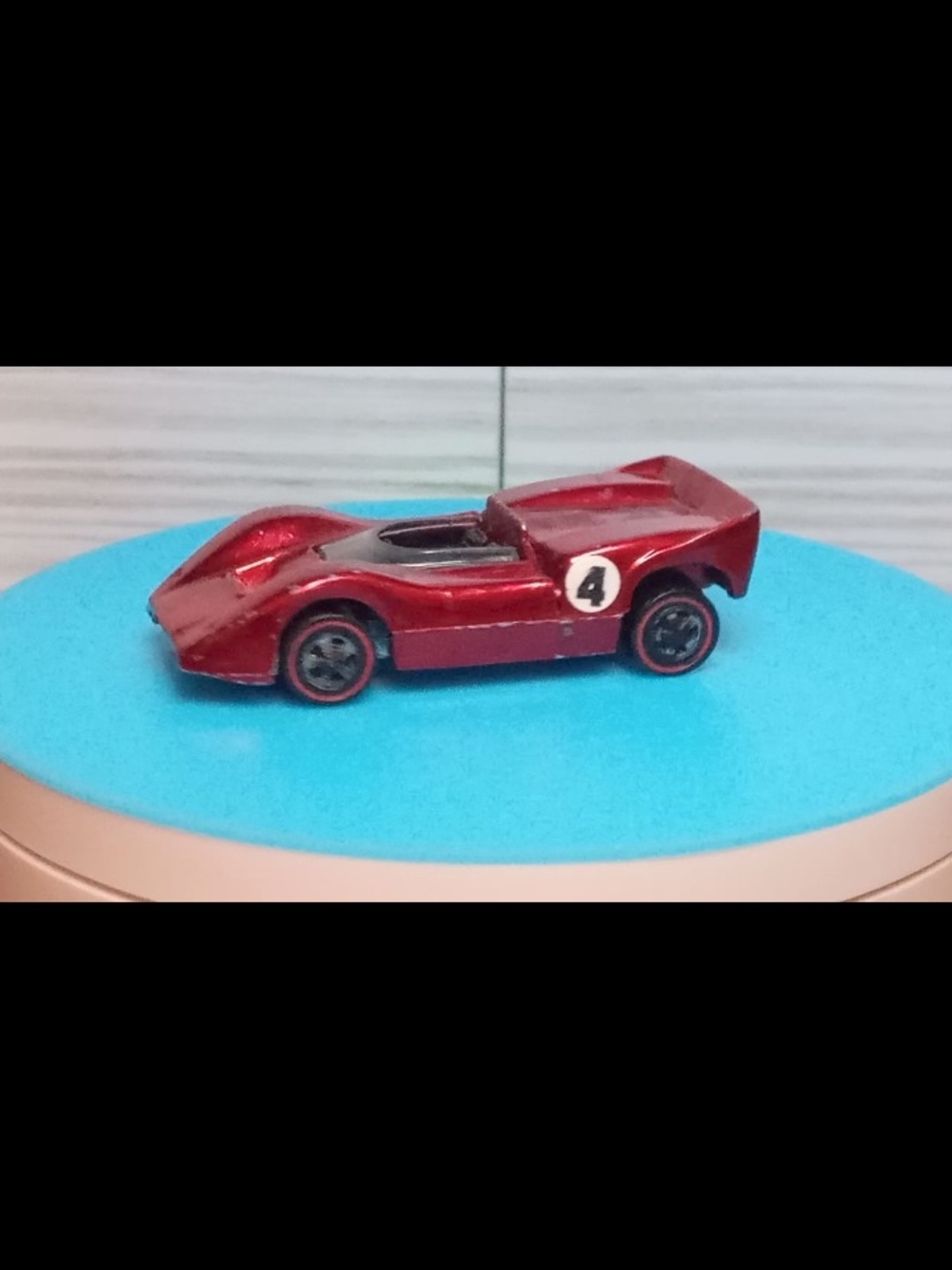 Red Die-Cast Racing Car Toy - Kids Toys